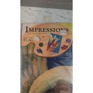 NIP Impressions Hand Painted Holiday Angel Large 28 x 40 Flag